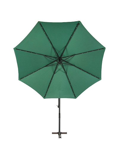 Зонт садовый 2.7х2.7х2.3 м, зеленый, с регулировкой наклона, C080010
