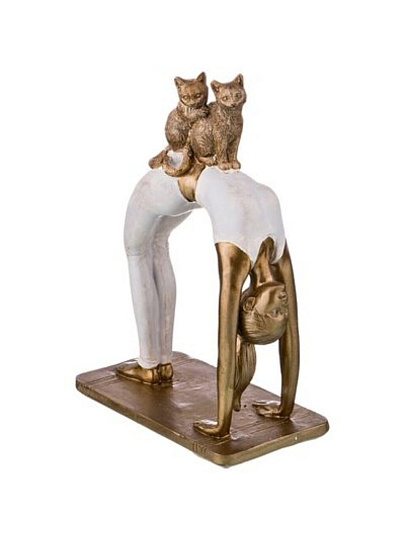 Фигурка декоративная Йога Фьюжн, 13.5х7х18.5 см, Lefard, 162-700