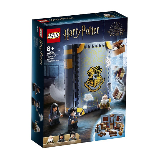 Конструктор Lego, Harry Potter, Учеба в Хогвартсе: Урок заклинаний, 7-9 лет, 256 деталей, 76385