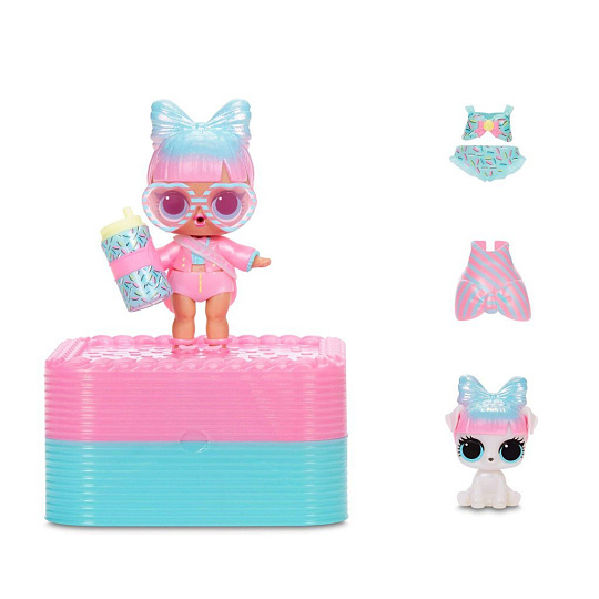 Кукла L.O.L., Шипучий сюрприз Present Surprise, 570691, розовая
