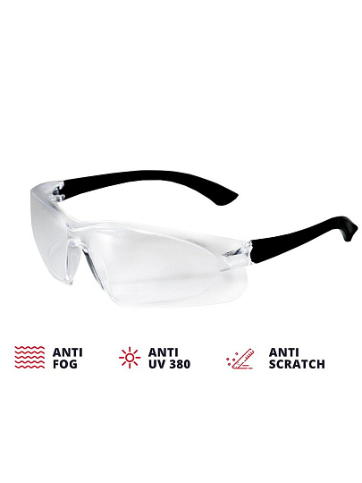 Очки защитные, ADA, Visor Protect, прозрачные, А00503