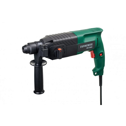 Перфоратор Favourite, RH 800, SDS-Plus, 800 Вт, 2.4 Дж, 3 режима, с кейсом, 104100800