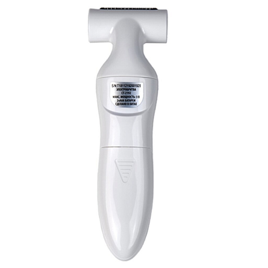 Электробритва женская, аккумуляторная, Centek, сеточная, сухое бритье, 3 Вт, 1, бело-бирюзовая, CT-2192