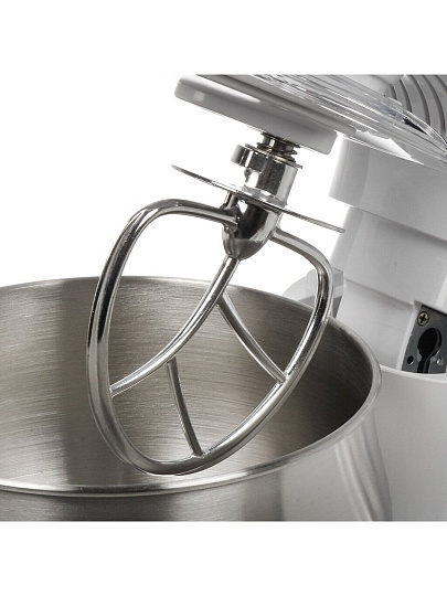 Миксер планетарный Delta Lux, DE-7902P, 5 л, 1800 Вт, 6 скоростей, белый