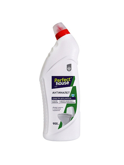 Чистящее средство Perfect House, Антиналет, гель, 900 мл, для унитаза