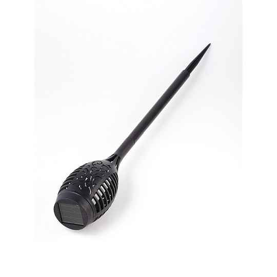 Фонарь садовый Uniel, Small Torch-1 USL-S-184/PM495, на солнечной батарее, грунтовый, пластик, 7.5х49.5 см