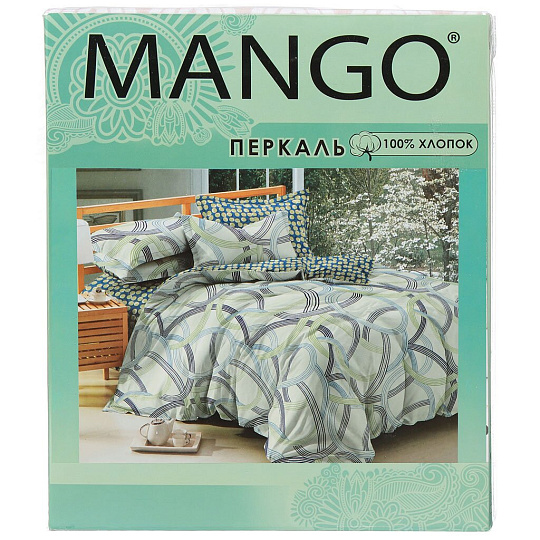 т КПБ Манго/MANGO 2сп Перкаль (2н50*70, пр214*240, под215*175) рис 70205