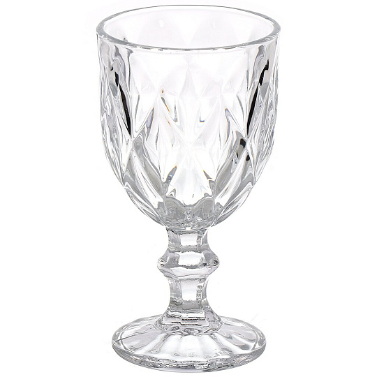 Бокал для вина, 260 мл, стекло, Грани, Y6-10333