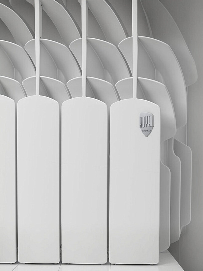 Радиатор алюминий, 350х80 мм, Royal Thermo, Revolution, 12 секций, НС-1070104