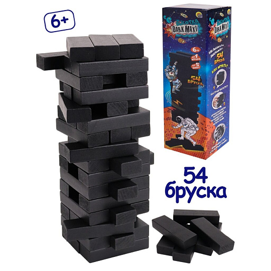 Игра настольная Рыжий кот, Башня высотка, 27 см, ИН-9654