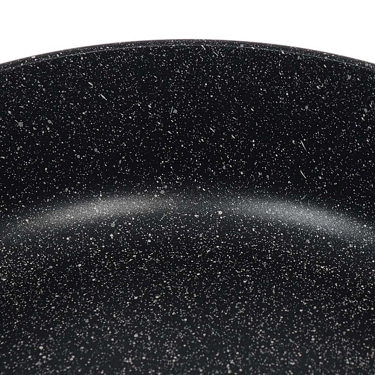 Сковорода литой алюминий, 24 см, антипригарное покрытие, Нева Металл Посуда, Алтай, индукция, 27124I