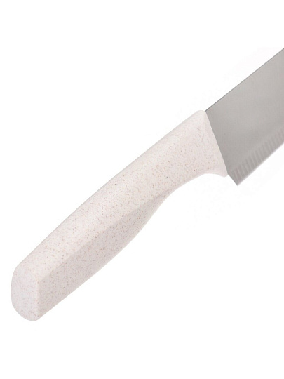 Нож кухонный Daniks, Латте, для овощей, нержавеющая сталь, 9 см, рукоятка пластик, YW-A383-PA