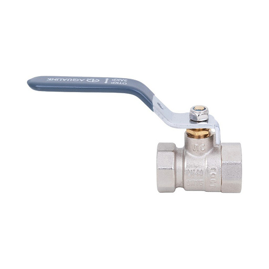 Кран шаровой г-г 2 ручка AquaLink 01148