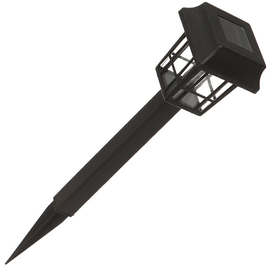 Фонарь садовый Lamper, SLR-LND-35, на солнечной батарее, грунтовый, пластик, 6.5х33 см