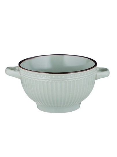 Бульонница керамика, 600 мл, с ручкой, Millimi, 824-149, в ассортименте