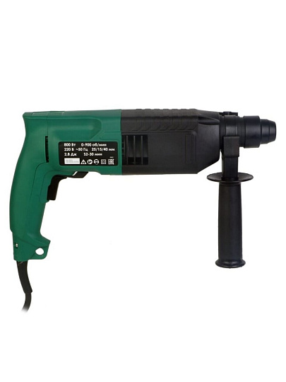 Перфоратор Дифмаш, ПЭГ-010, SDS-Plus, 800 Вт, 2.8 Дж, 3 режима, с кейсом