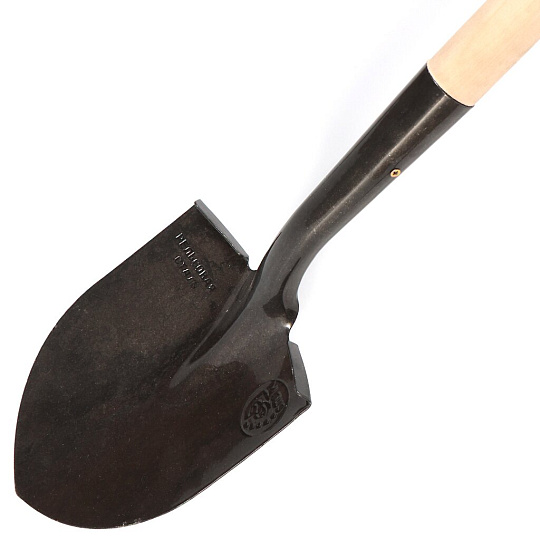 Лопата совковая, сталь, 1.4х155х200 мм, черенок деревянный, МЛШЗ, Малая, ЛСМ-900, 0.98 кг