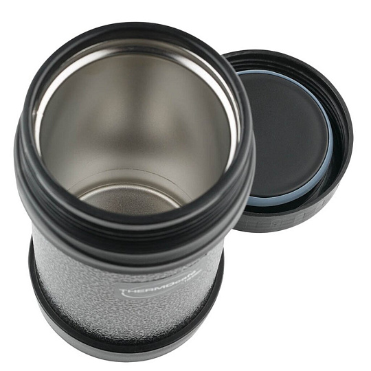 Термос для еды, нержавеющая сталь, 0.3 л, широкая горловина, ThermoCafe, Hammertone, колба нержавеющая сталь, 157829