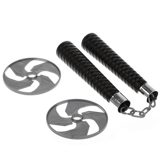 Игровой набор Yako, Оружие к бою, Ниндзя, 18 см, 10 см, нунчаки, 2 сюрикена, M0425