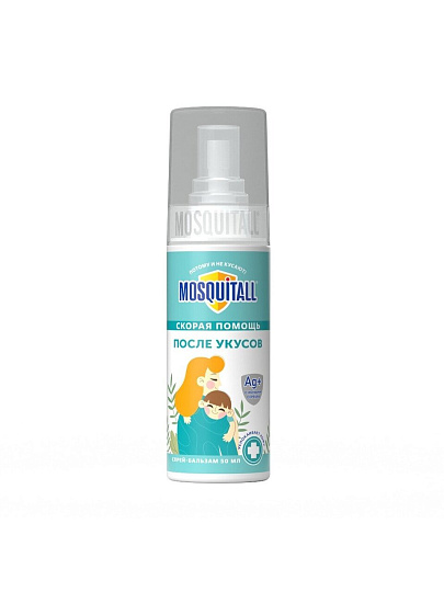 Спрей-бальзам для ухода за кожей Mosquitall, Скорая помощь, 50 мл