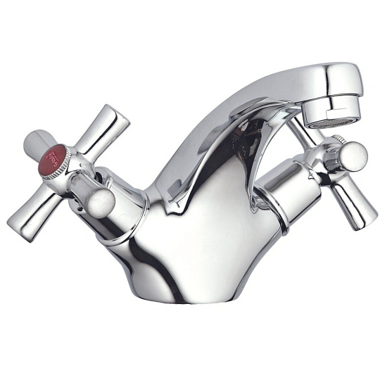 Смеситель для раковины, G.lauf, короткий излив, с кран-буксой, хром, QMT1-A722
