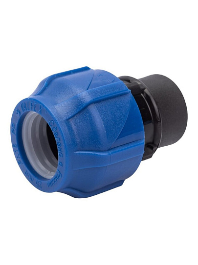 ПНД муфта d25х1/2'', внутренняя резьба, соединительная, Valfex