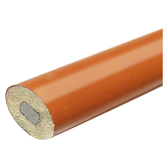 Карандаш малярный, дерево, 175 мм, овальный, для твердых поверхностей, желтый, Lekon, 014171