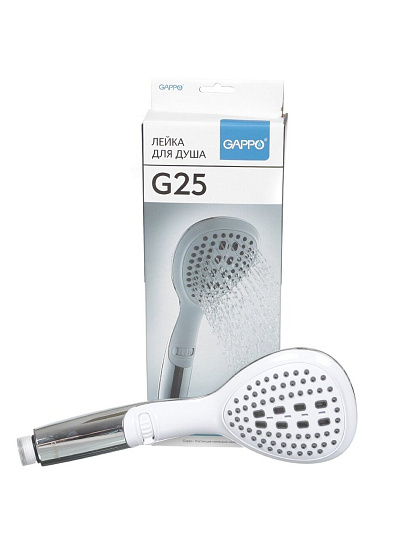 Лейка для душа, 2 режима, Gappo, G25
