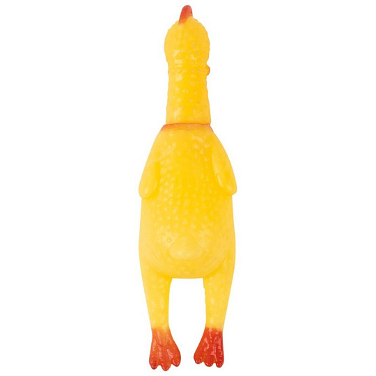 Игрушка-пищалка для животных Рыжий кот, Курица, 30 см