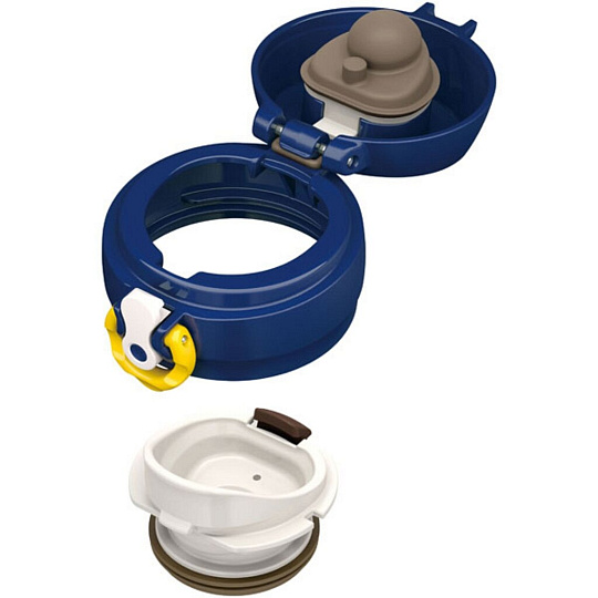 Термос нержавеющая сталь, 0.4 л, узкая горловина, Thermos, колба нержавеющая сталь, белый, 319562