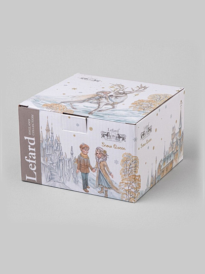 Чайная пара фарфор, 2 предмета, на 1 персону, 300 мл, Lefard, Снежная королева, 590-623