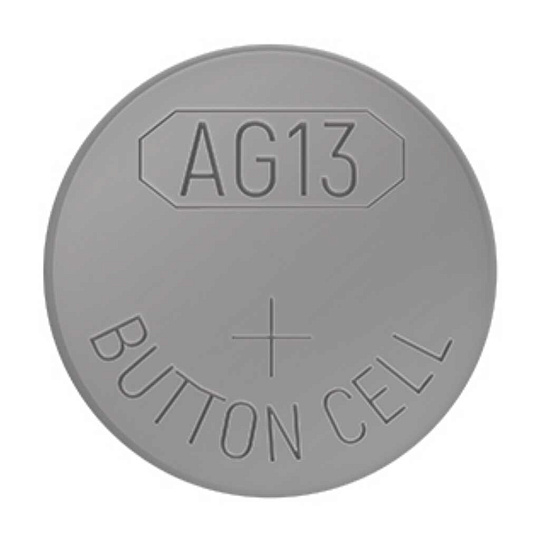 Батарейка General Lighting Systems, LR44, GBAT-LR44 (AG13), щелочная, 1.5 В, блистер, 10 шт, кнопочная, 800582