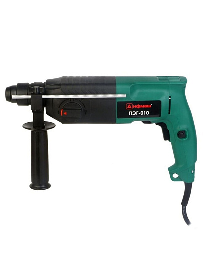 Перфоратор Дифмаш, ПЭГ-010, SDS-Plus, 800 Вт, 2.8 Дж, 3 режима, с кейсом