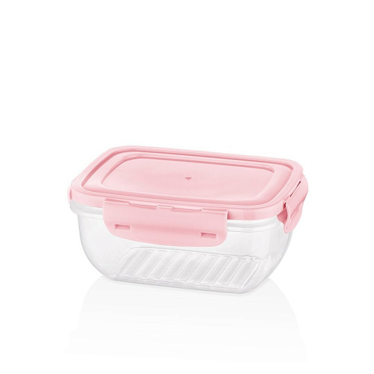 Контейнер пищевой пластмассовый Bager Cook&Lock BG-522, 0.8 л, цвет в ассортименте