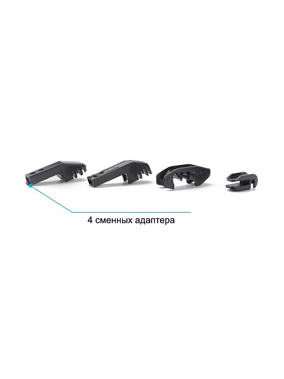 Щетка стеклоочистителя Lucky way, бескаркасная, 20"/51 см, SCHET159
