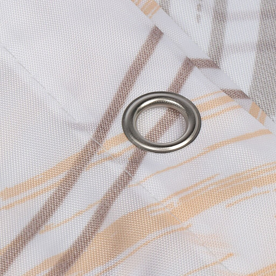 Штора для ванн 180х180 см, полиэстер, Fora, Soft, FOR-PH-SFT
