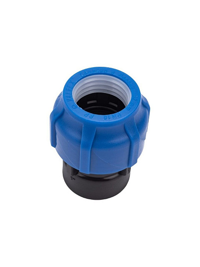 ПНД муфта d32х1", внутренняя резьба, соединительная, Valfex