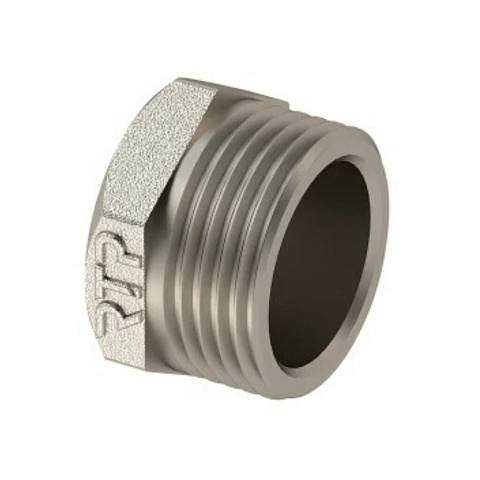 Заглушка 1/2", ш, никель, РосТурПласт