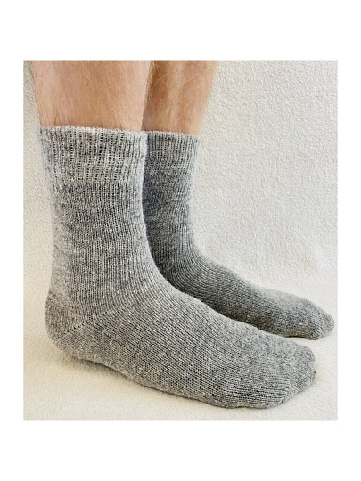 Носки для мужчин, тонкая овечья шерсть, Truly wooly, в ассортименте, р. 27-29