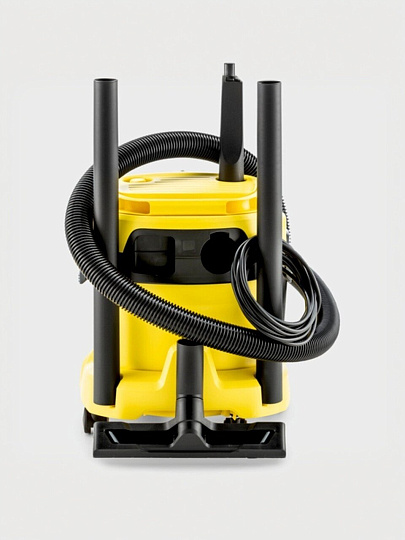 Пылесос Karcher, WD 2 Plus V-12/4/18/C, 1000 Вт, с мешком, 12 л, сухая и влажная уборка
