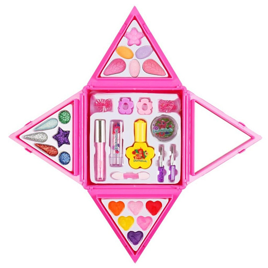 Набор косметики Enchantimals, тени для век, помада, блеск для губ, лак для ногтей, 10393B2-ENS