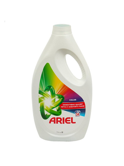 Гель для стирки Ariel, 1.56 л, для цветного белья, Color