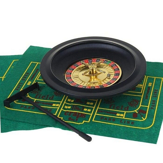 Игра настольная 5в1, 33х29х6.5 см, фишки 100 штук, колода карт, рулетка, Y6-6374