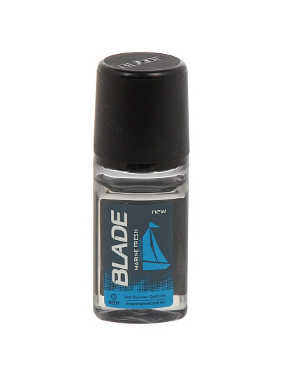 Дезодорант BLADE, Marine Fresh, для мужчин, ролик, 50 мл