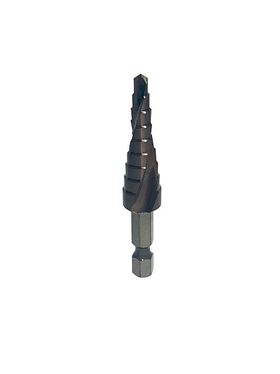 Сверло по металлу, Росомаха, Extreme COBALT, 4-12 мм, 9 ступеней, 705002
