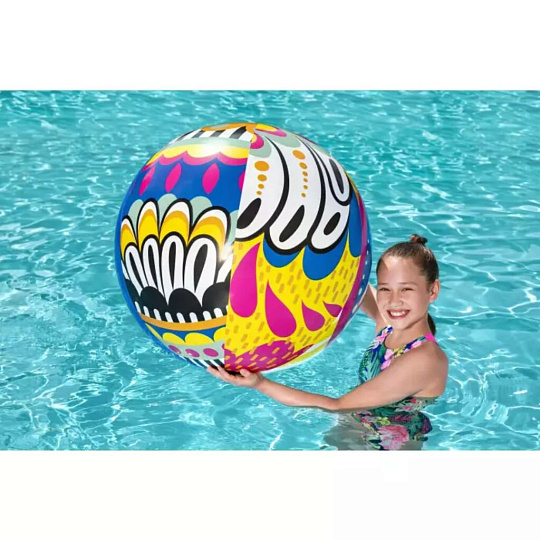 Мяч надувной, 91 см, ПВХ, Bestway, Pop Beach Ball, 31044