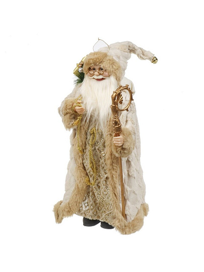 Фигурка декоративная Дед Мороз, 45 см, золотая, Y4-8444