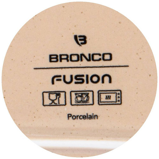Чайная пара фарфор, 2 предмета, на 1 персону, 220 мл, Bronco, Fusion, 263-1222
