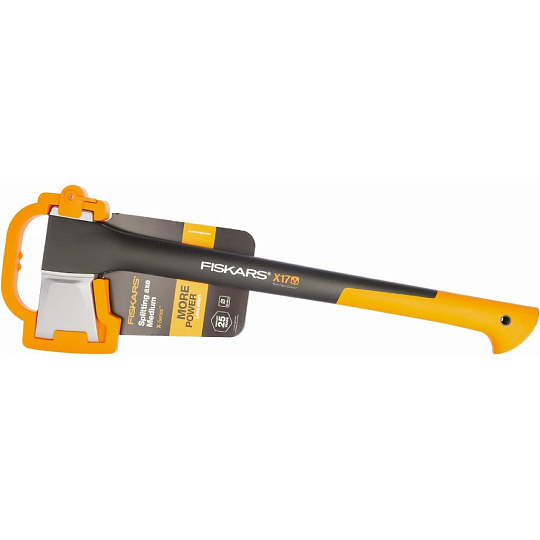 Топор-колун Fiskars, M X17 X-series, FiberComp, обрезиненная, 1.5 кг, 652 мм, с чехлом, 1015641