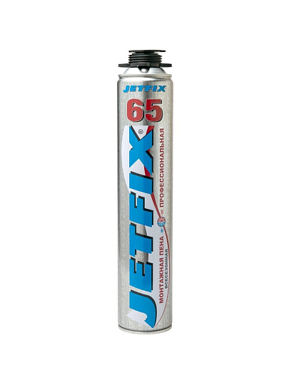 Пена монтажная Jetfix, профессиональная, 850 мл, всесезонная, 10033